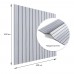Покриття вінілове самоклеюче 3D рейки 600х600х2,8мм, ціна за 1 шт. (2193)