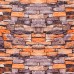 Самоклеюча декоративна 3D панель під цеглу піщаник в рулоні 3080x700x3мм