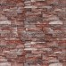 Самоклейка декоративна 3D панель червоний піщаник 2 мм
