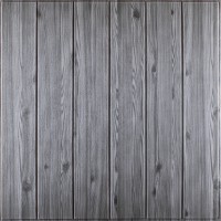 Самоклеющаяся декоративная 3D панель под графитовое дерево 700x700x5мм Самоклеющаяся декоративная 3D панель под графитовое дерево 700x700x5мм