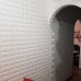 Самоклеюча декоративна 3D панель під білу цеглу 700x770x7 мм