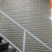 Самоклейка декоративна 3D панель під цеглу срібло 7 мм